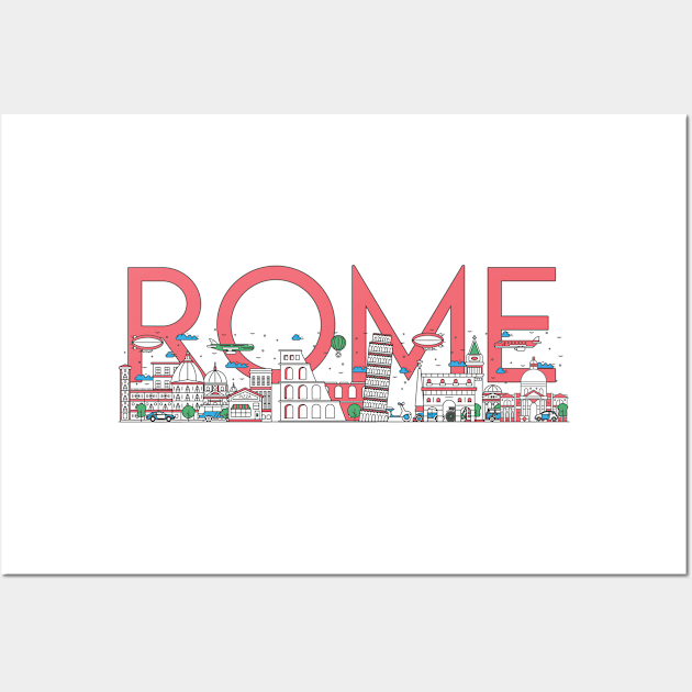 Rome travel Wall Art by SerenityByAlex